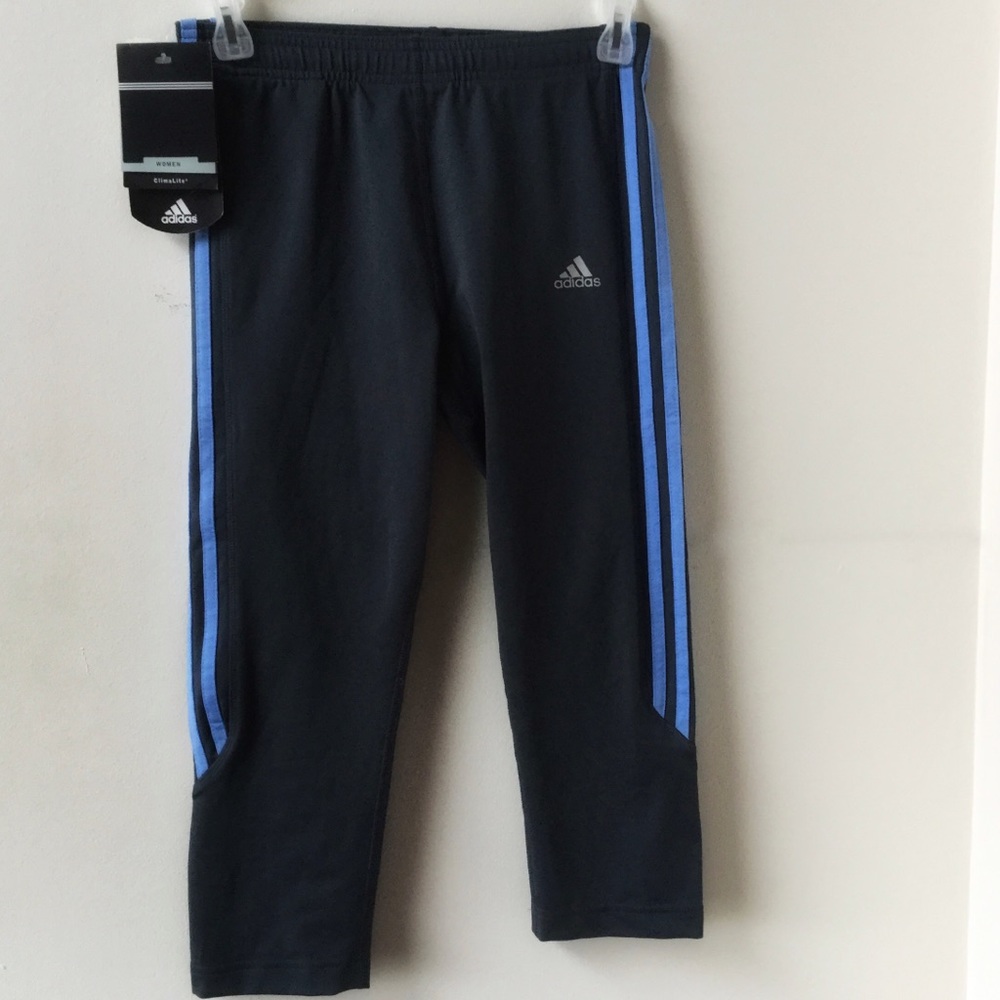 Adidas Mid Calf Workout Leggings, Medium NWT